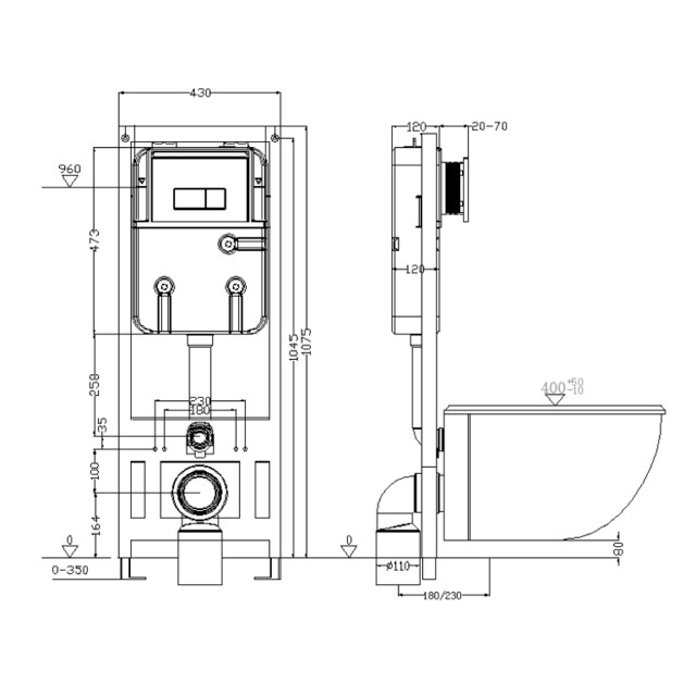 система монтажная TOKITO Tatsumaki Compact 43см