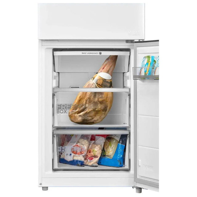 холодильник двухкамерный MIDEA MDRB470MGF01O 185х59,5х66см белый