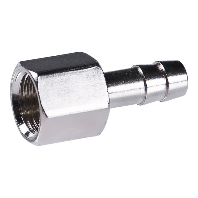 переходник FUBAG 1/4"F на елочку 8мм с обжимным кольцом 8х13мм