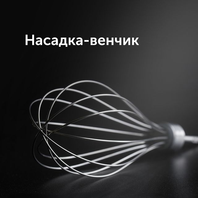 блендер RED SOLUTION HB2901 1200Вт измельчитель/венчик серебристый