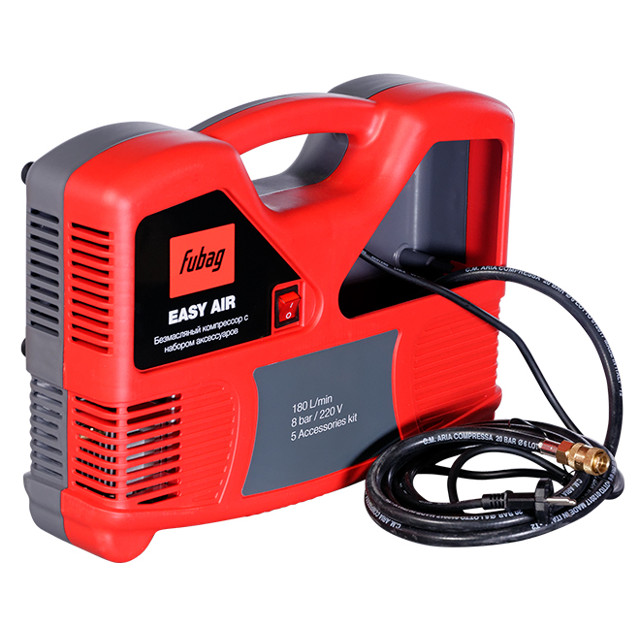 компрессор FUBAG Easy Air 1100Вт 180л/мин + 5предм