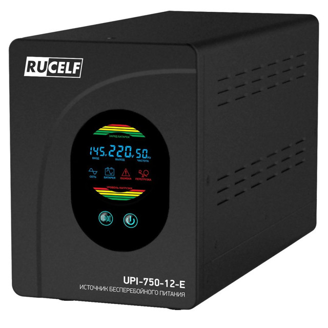 источник бесперебойного питания RUCELF UPI-750-12-E