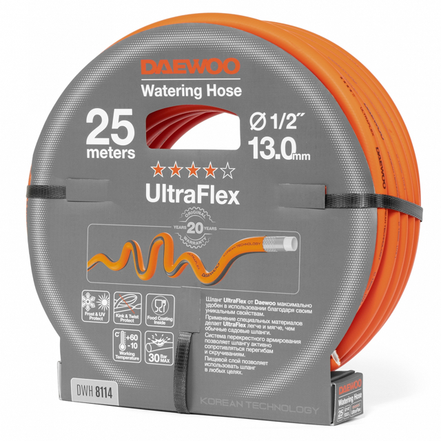 шланг DAEWOO UltraFlex 1/2" 25м