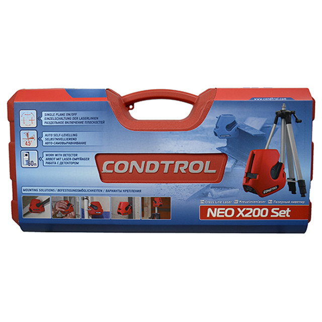 нивелир лазерный CONDTROL NEO X200 SET 30м