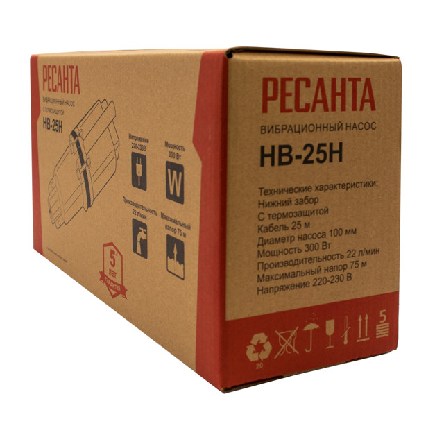 насос вибрационный Ресанта НВ-25Н