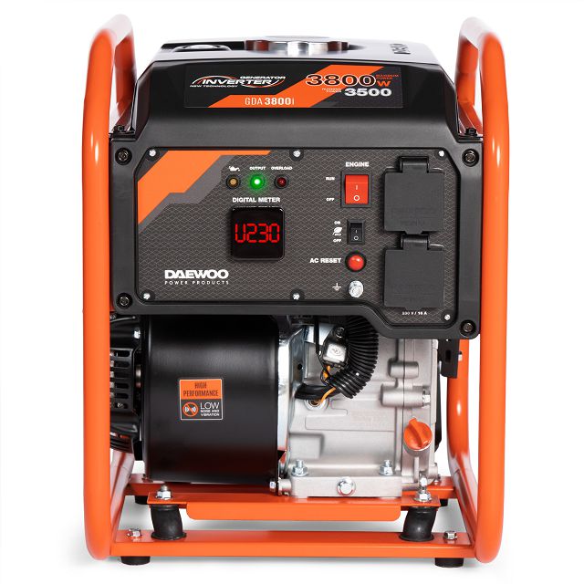 генератор инверторный DAEWOO GDA 3800i 3,5/3,8кВт 223см3