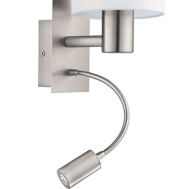 бра EGLO Pasteri E27/LED 1x60,7 белый, хай-тек