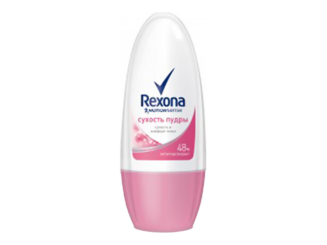 дезодорант женский REXONA Сухость пудры, 50 мл, ролик