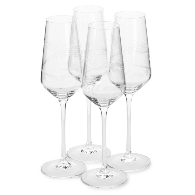 набор бокалов CRISTAL D'ARQUES Intense 4шт 230мл шампанское стекло