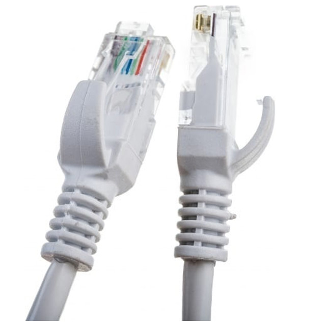 патч-корд DORI UTP4 cat5e литой 10м серый