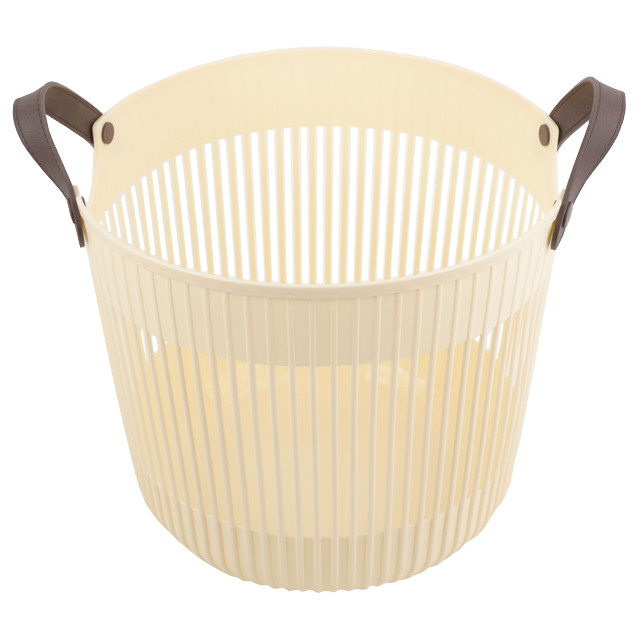 корзина TODELIA 41х41х38см 15,2л пластик, ТПР-резина белая
