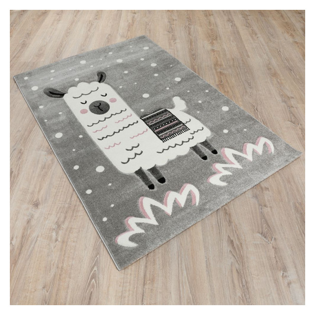 ковер CHILDWORLD 1330х1950мм полипропилен C555 GREY/CREAM