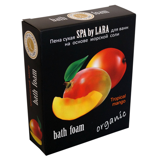 пена для ванн SPA BY LARA Tropical Mango сухая 500г