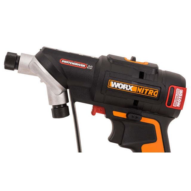 дрель-шуруповерт WORX Switchdriver2.0 WX177 бесщёточная 50Нм 20В Li-Ion с АКБ