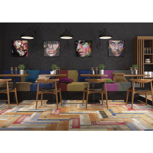 керамогранит CERSANIT Colorwood 18,5x59,8 многоцветный