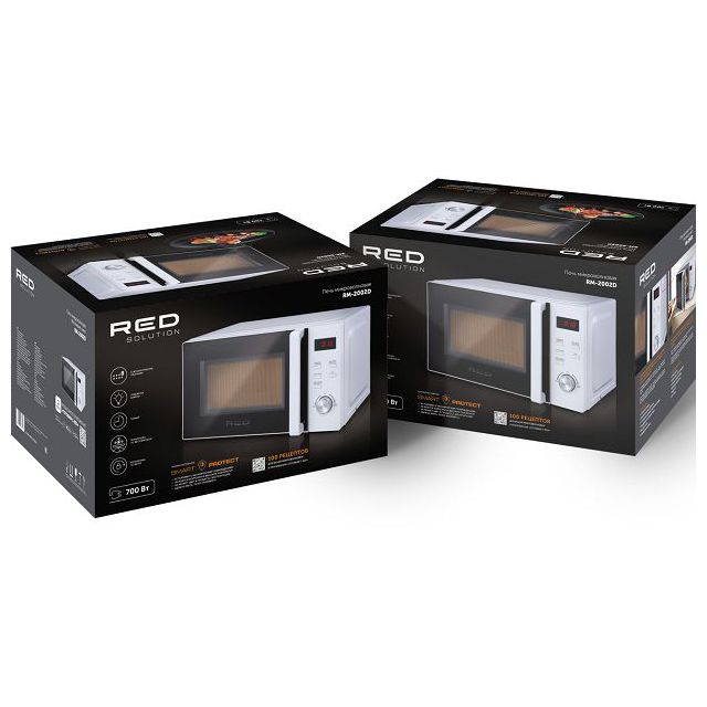 печь СВЧ RED SOLUTION RM-2002D 20л белый