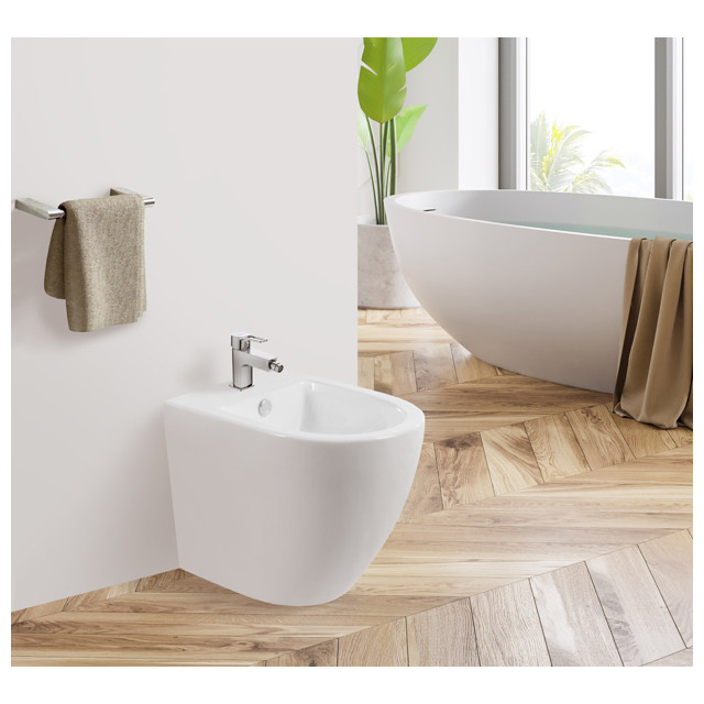 биде напольное BELBAGNO Sfera-R белый