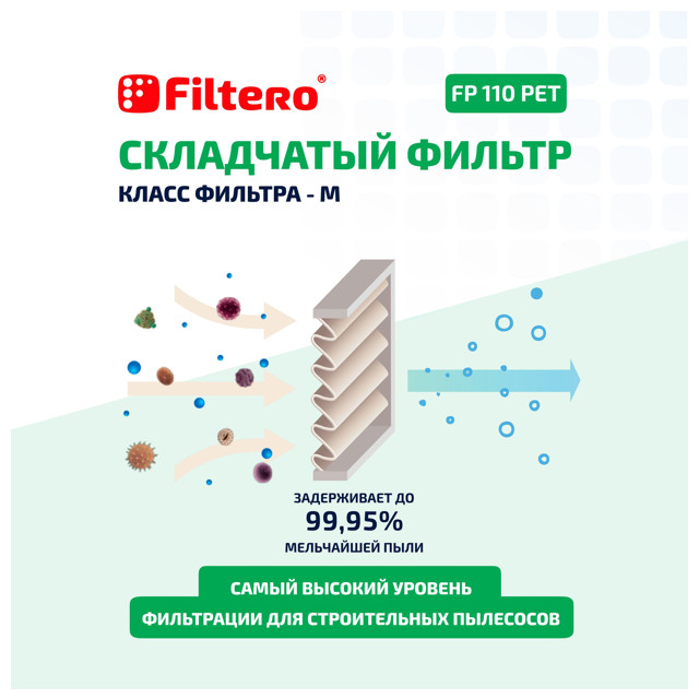 фильтр FILTERO FP 110 PET Pro моторный