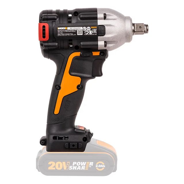 гайковерт ударный WORX WX272.9 300Нм 20В Li-Ion без АКБ и ЗУ