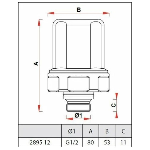 компенсатор гидроудара FAR 1/2" НР
