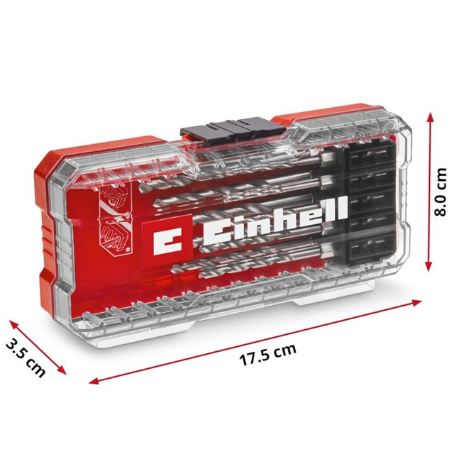 набор сверл по металлу EINHELL 2-6,5мм 10шт