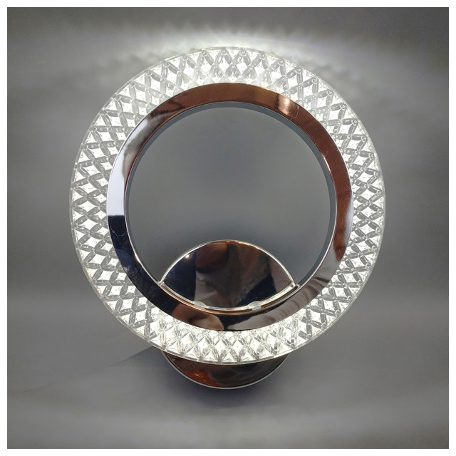 бра светодиодное JUPITER Ring 14Вт хром