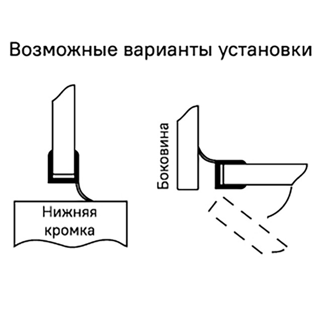 уплотнители для душевой кабины IDDIS Ц-образные ПВХ стекло 5-6 мм 2 шт