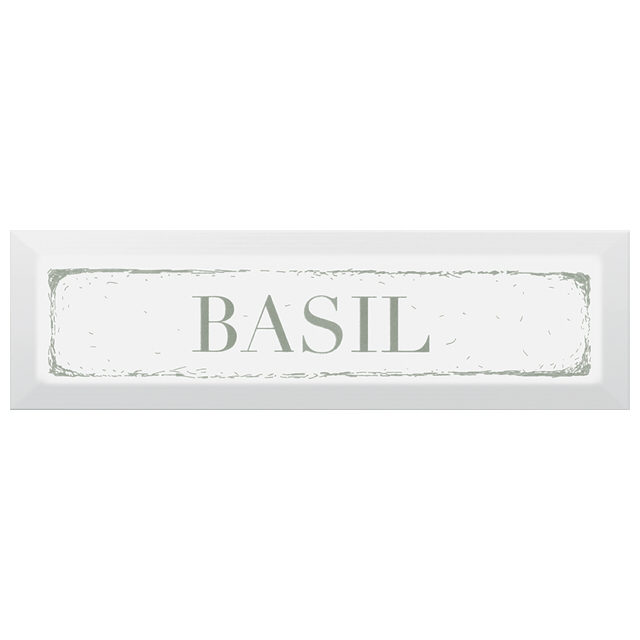 декор настенный 28,5х8,5 ГАММА Basil, зеленый