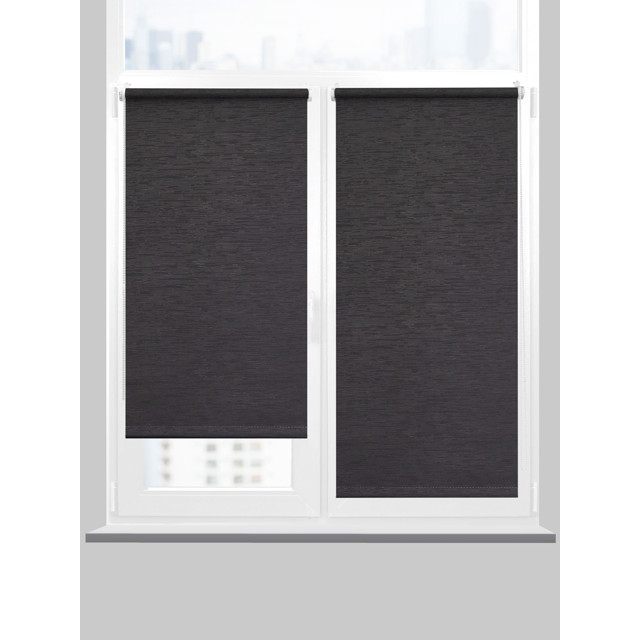 штора рулонная DECOFEST Бенита светопроницаемая 80х160см графит, арт.171.272