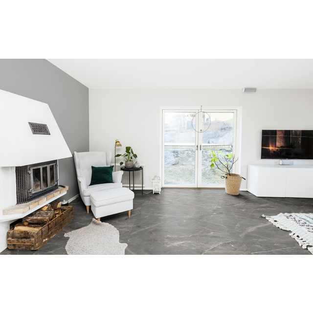 керамогранит GLOBAL TILE Tulip 60x120 темно-серый