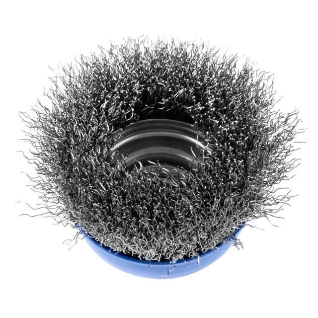 корщетка для УШМ MONOGRAM 75мм чашеобразная сталь корщетка для УШМ MONOGRAM 75мм чашеобразная сталь