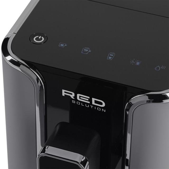 кофемашина RED SOLUTION RCM-1550 1470Вт 19 Бар черный/серый