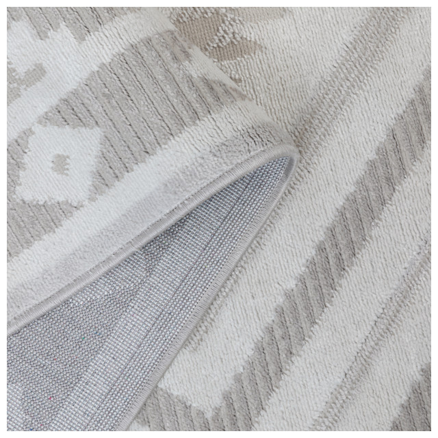 ковер NELLY 1600х2300мм дизайн 07672A CREAM/M.GREY