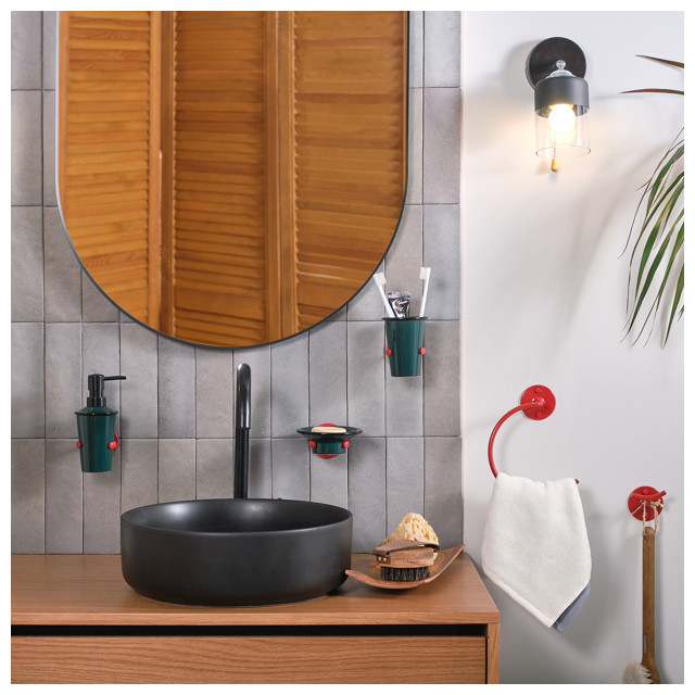 полотенцедержатель MOROSHKA Trud кольцо нержавеющая сталь