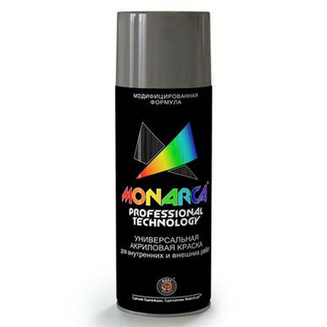 краска аэрозольная MONARCA универсальная Слоновая кость 520м, арт.11014