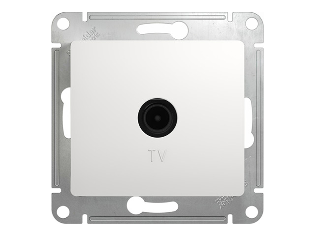 розетка TV SCHNEIDER ELECTRIC Glossa, белый
