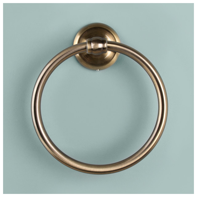полотенцедержатель VERRAN Antico кольцо бронза