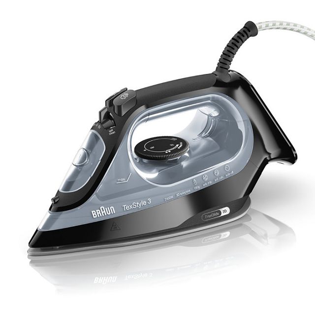 утюг BRAUN SI3055BK 2400Вт 180г/мин керамика черный