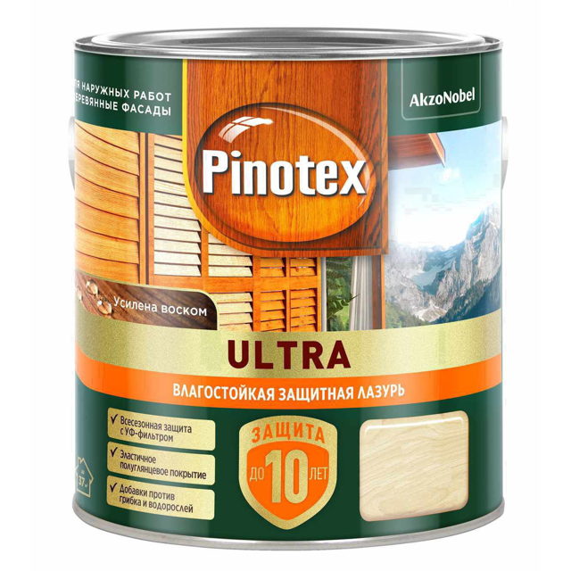 средство деревозащитное PINOTEX Ultra 2,5л калужница, арт.5803603