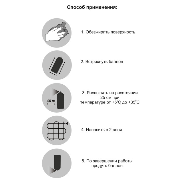 грунт аэрозольный MONARCA с цинком 520мл, арт.31101