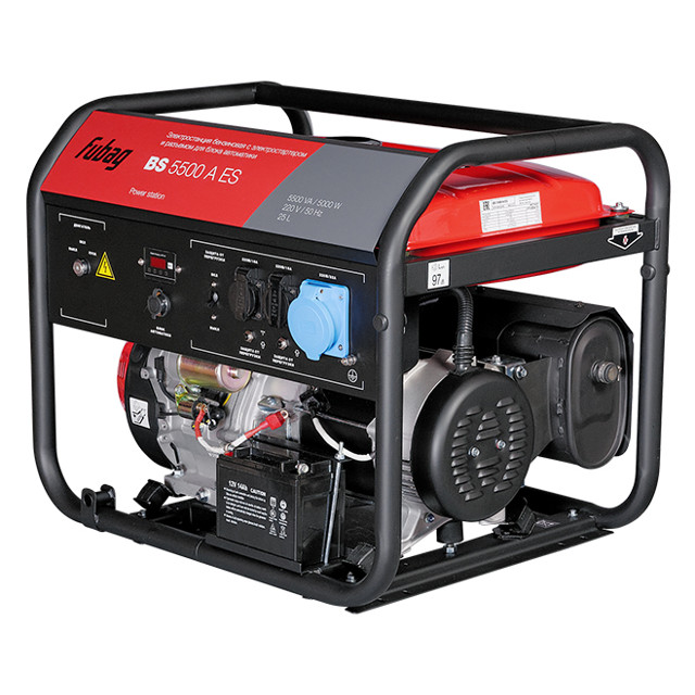 генератор бензиновый FUBAG BS 5500 A ES с блоком автоматики Startmaster BS 6600