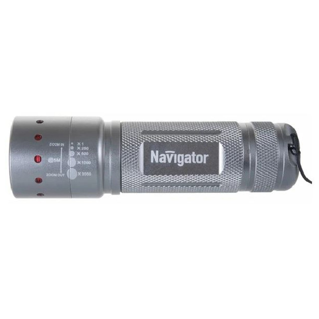 фонарь велосипедный NAVIGATOR 3ААА 2 крепление cree 1LEDх5Вт