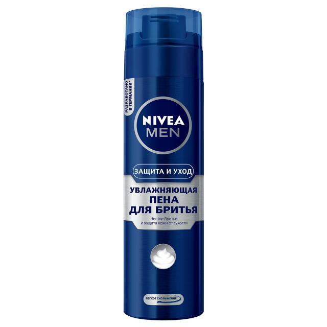 пена для бритья NIVEA Защита и уход 200мл