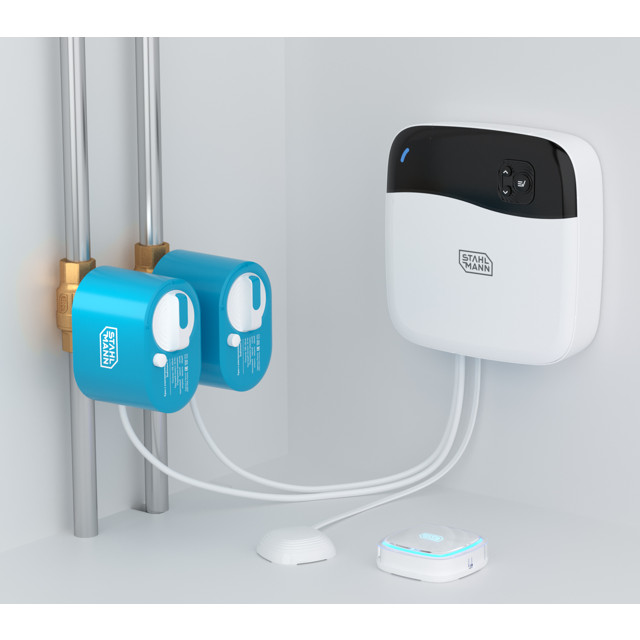 модуль управления систем защиты от протечки воды Stahlmann Smart белый