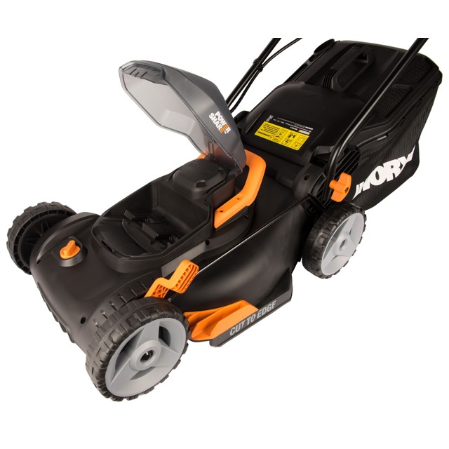 газонокосилка аккумуляторная WORX WG743E 2х20В 2х4Ач