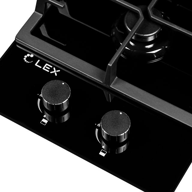поверхность газовая LEX GVG 321 BL 2 конфорки