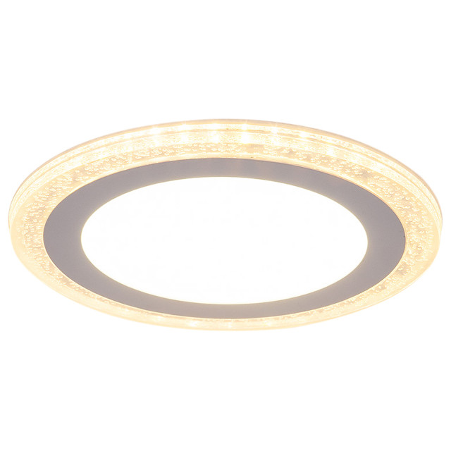светильник встраиваемый ЭЛЕКТРОСТАНДАРТ Downlight 12Вт+6Вт LED белый