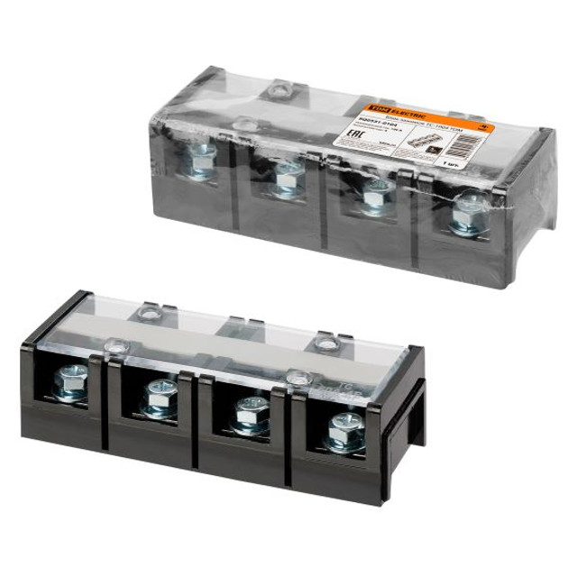 зажим винтовой TDM ELECTRIC 4х35кв.мм черный