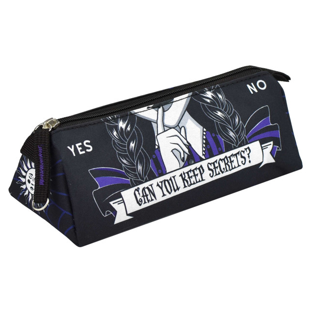 пенал Милая готика 20х8,5х6,5 см полиэстер сублимационная печать без наполнения чёрный