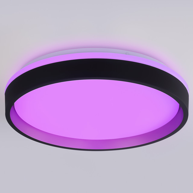 светильник светодиодный AMBRELLA Dance RGB 3000K-6500K черный/золото
